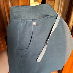 Figs dark harbour high waisted Zamora scrub pants